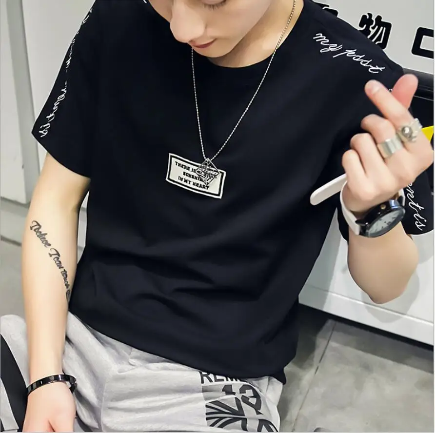 

2021 Resting short-sleeved men's transparent short-sleeved men's strength Short-sleeved men's good quality