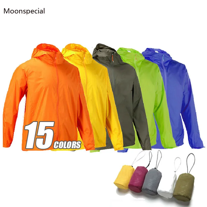 

2020 Men's Quick Dry Skin Jackets Women Coats Ultra-Light Casual Windbreaker Waterproof Windproof Brand Clothing