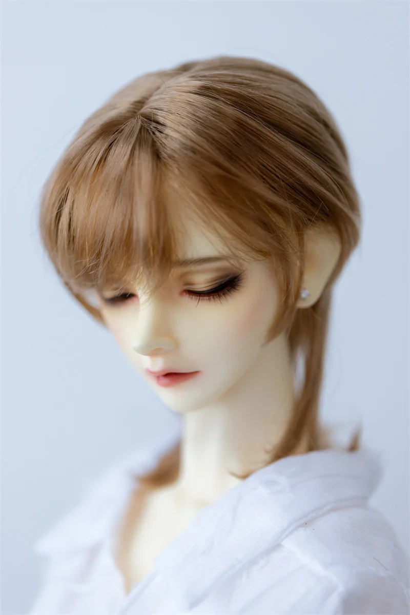 BJD женский парик подходящий для 1/3 1/4 1/6 MSD DD Размер куклы мягкий шелк имитация
