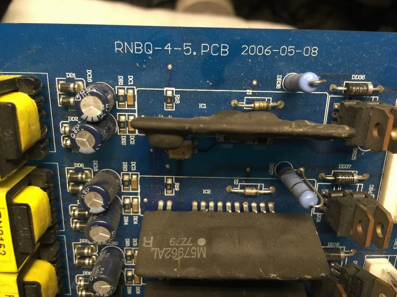 Renault 75KW инверторная плата драйвера питания RNBQ-4-5.PCB (1 шт.) | Компьютеры и офис
