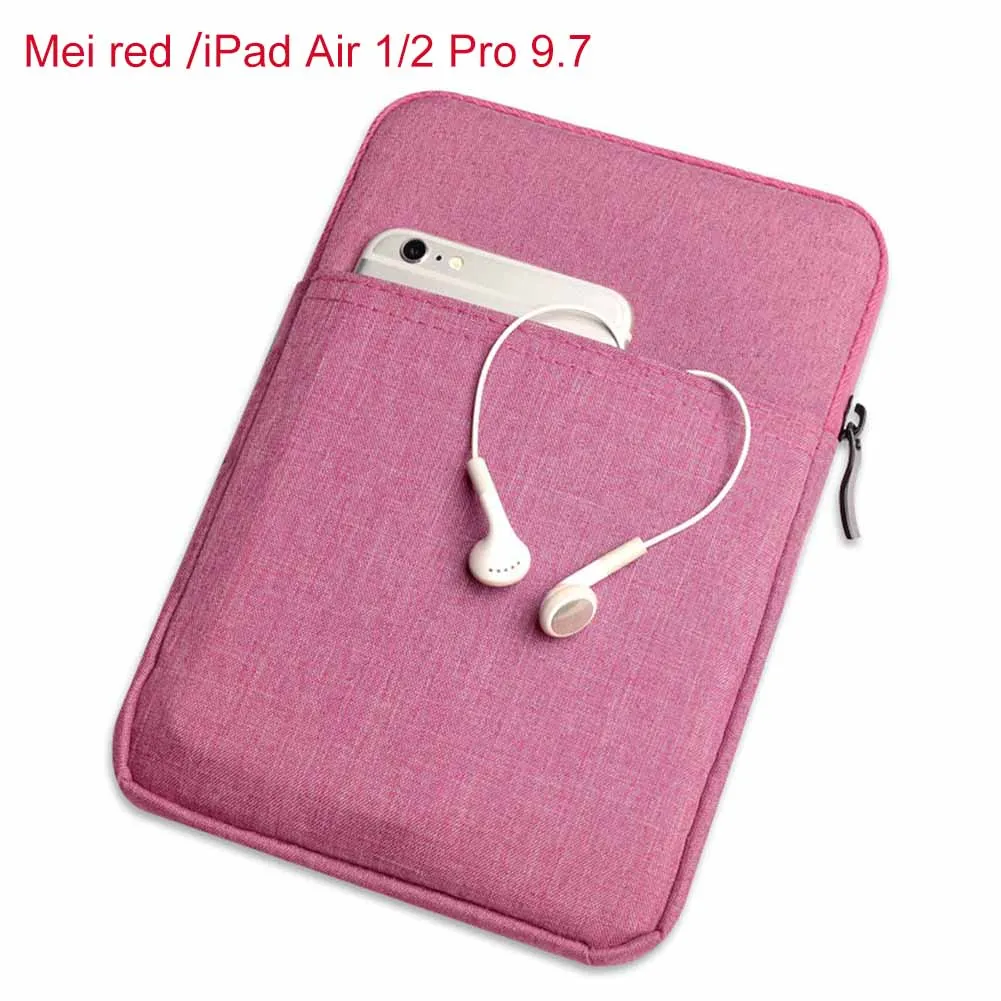 

Shockproof Tablet Sleeve Pouch Thick Case Cover for iPad mini 1 2 3 4 iPad Air 1/2 Pro 9.7 inch LA