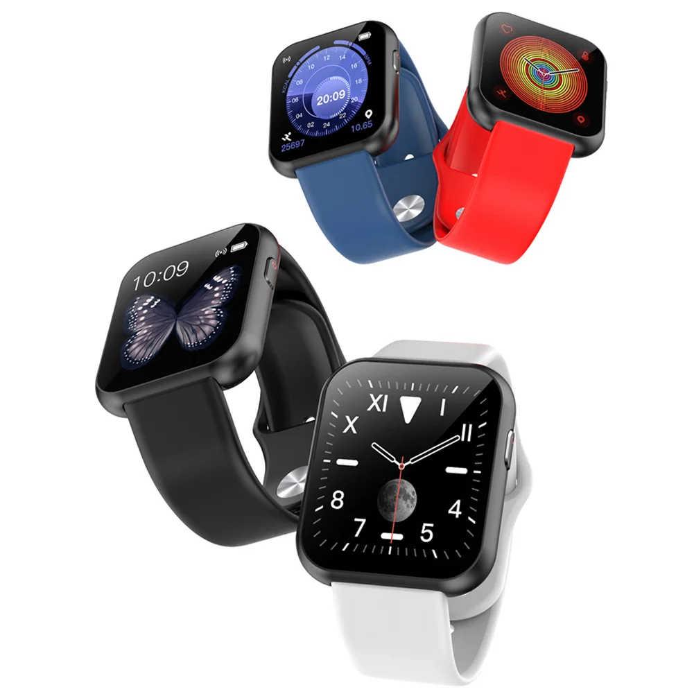 2021 sports waterproof smart watch men full touch screen bluetooth smartwatch women call phone for iphone ios android samsung free global shipping