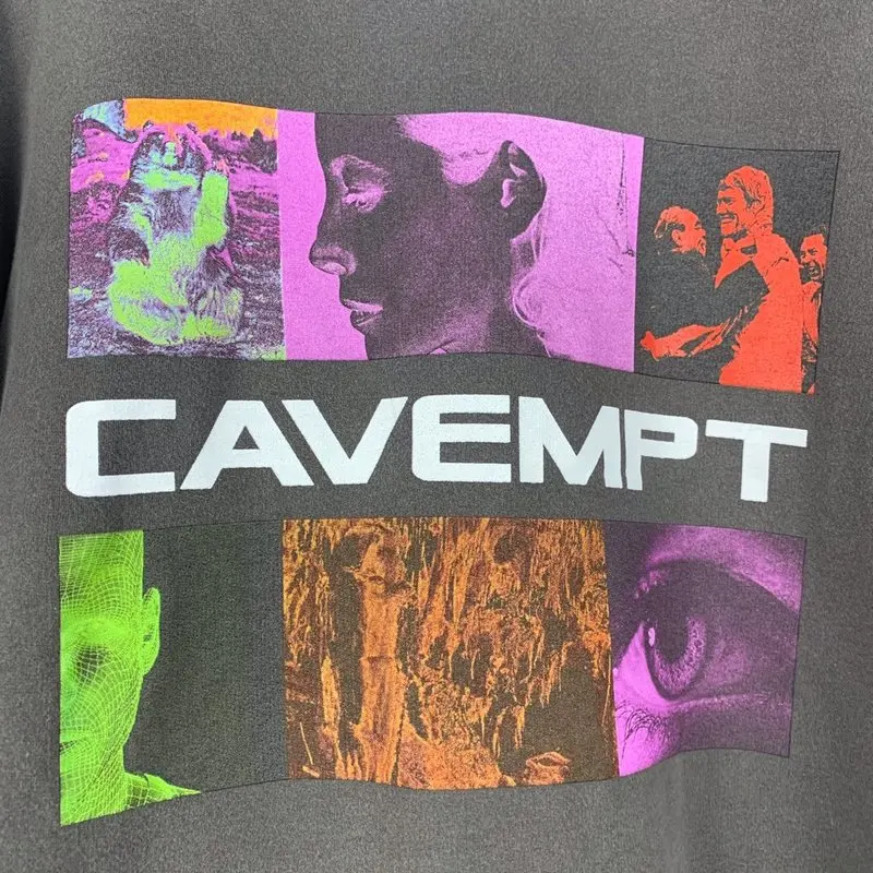 Толстовка с капюшоном 19SS Cav Empt высококачественный свитшот в стиле high street 1:1 cavempt