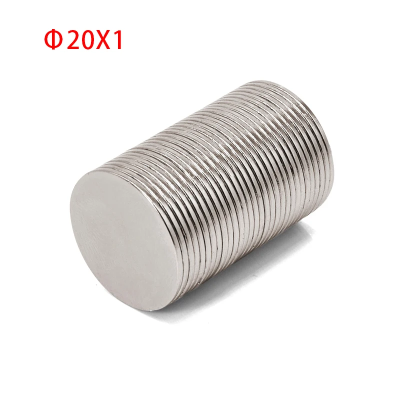 

18x1mm Neodymium Magnet 20x1mm Small Round Sheet Magnetic Imanes Permanent NdFeB Super Strong Powerful Disc Magnets