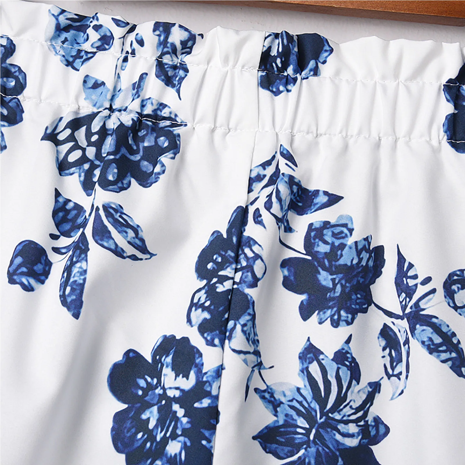 

ISHOWTIENDA Women's Comfortable Summer Trend Fashion Printed Pocket Casual Sports Shorts Spodnie Dresowe