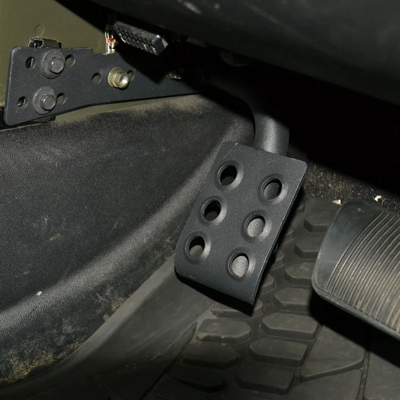 

Steel Dead Pedal Left Side Foot Rest for Jeep Wrangler JK 2007-2017 Rubicon Sahara X Off Road Sport Accessories