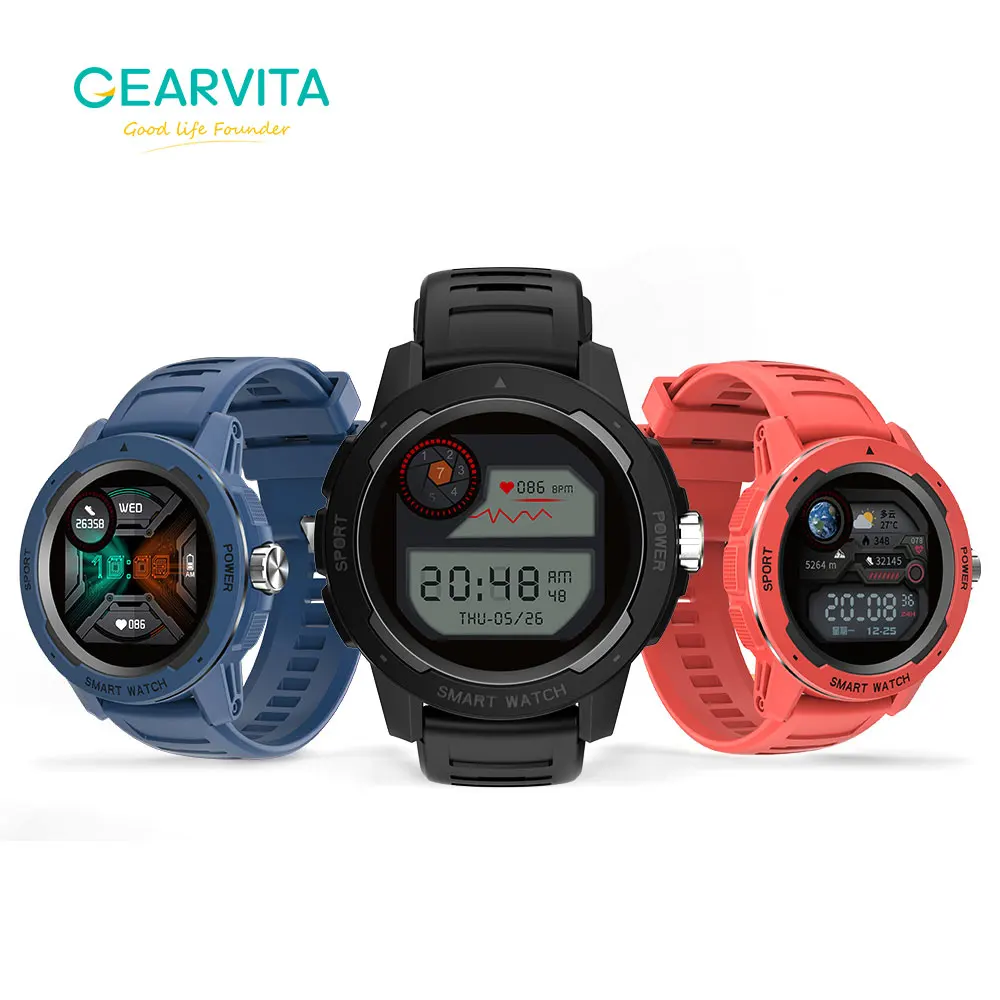 Смарт-часы спортивные режимы трек перемещения gps-навигатора Водонепроницаемый