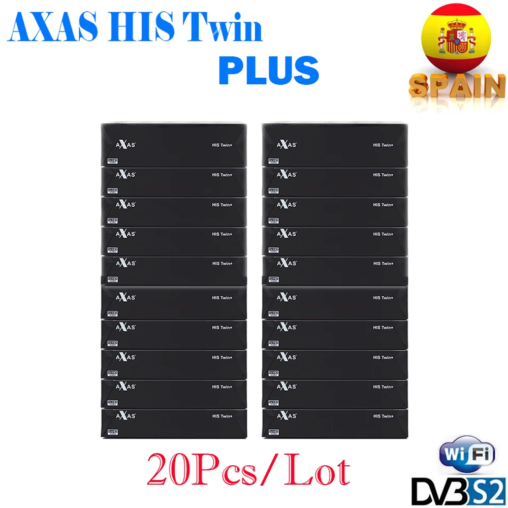 

20 телевизионных приемников Axas His Twin + DVB - S2 / S HD 2x DVB - S2 SAT Enigma 2