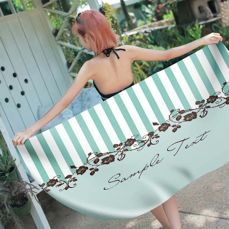 Мягкое банное полотенце с 3D цветком и национальным флагом Парижа большие