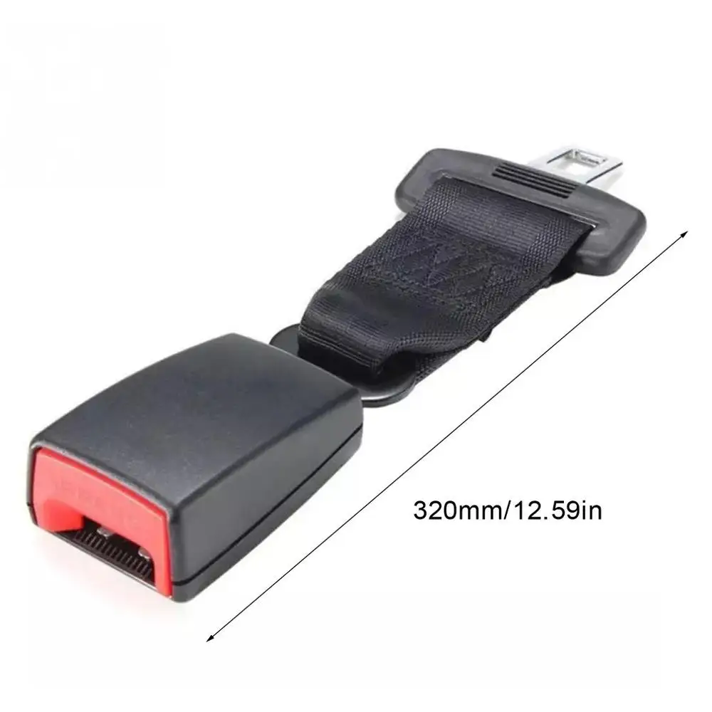 

Durable Practical Convenient Safe Car Seat Belt Fork Clip Pull Head Car Interior Limit Extension Belt