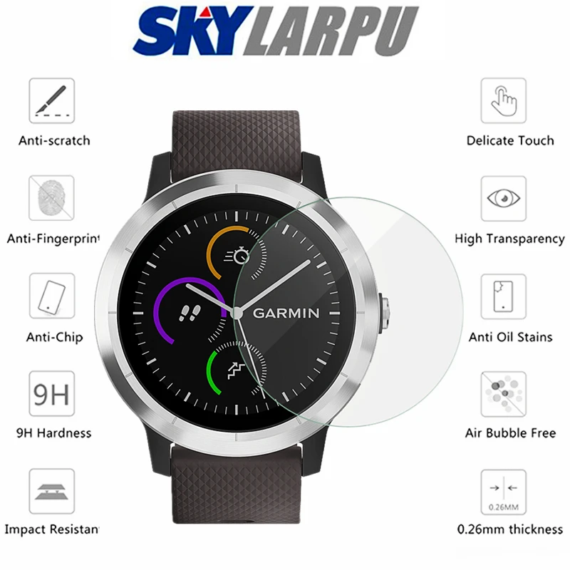 

Спортивные часы, фотопленка для Garmin Vivoactive VA3T HD с защитой от царапин/с защитой от отпечатков пальцев