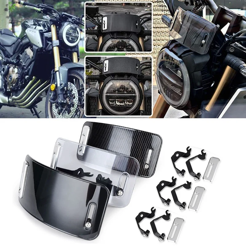 

Motorcycle Windshield Windscreen Cover Wind Deflectors for Honda CB650R NEO SPORTS CAFE 2019 2020 CB 650R