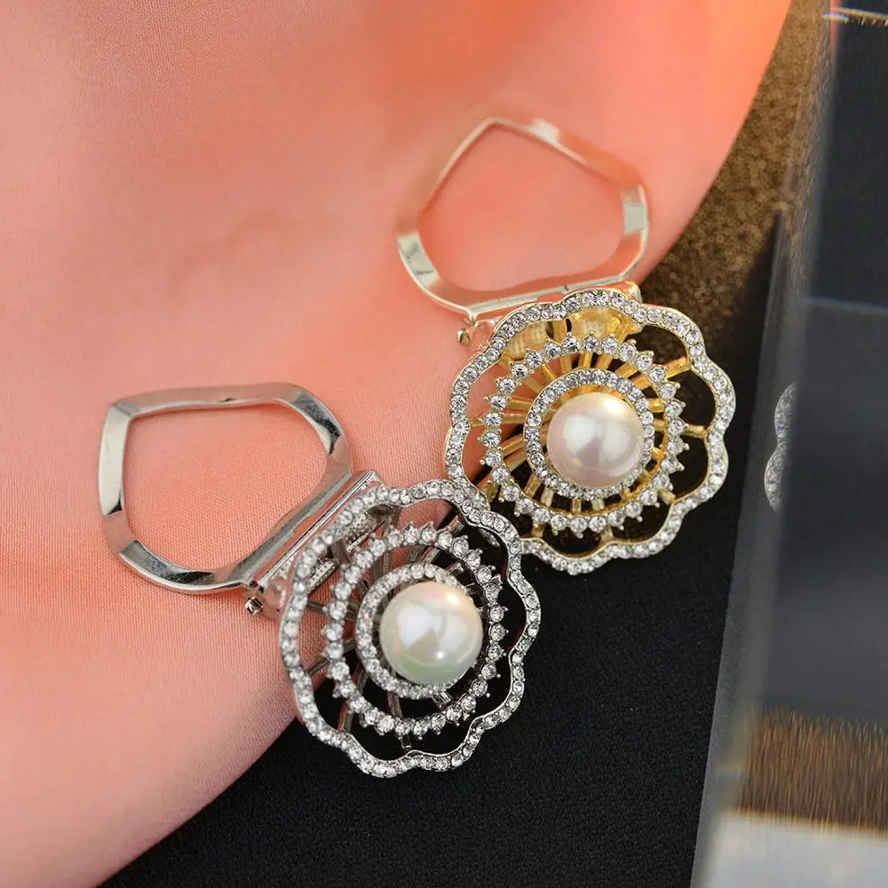 Застежка на шарф для броши