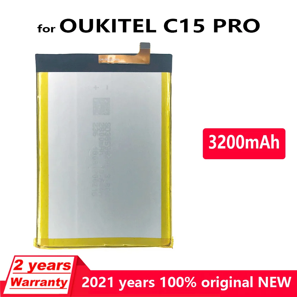 new original 3200mah c15 battery for oukitel c15 pro phone battery high quality genuine batteries with tracking number free global shipping