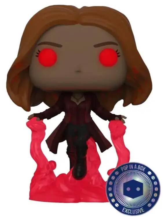 

Marvel Мстители финал Wanda Maximoff светится в темноте 855 виниловые фигурки коллекционные модели игрушки