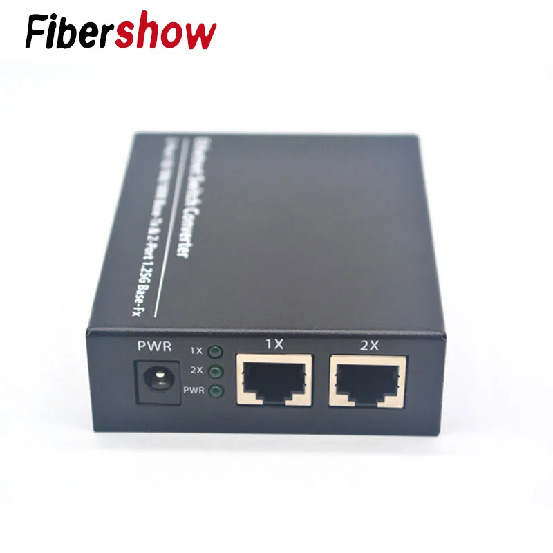 Ethernet коммутатор для подключения оптоволоконного кабеля 2 RJ45 UTP SC волоконно