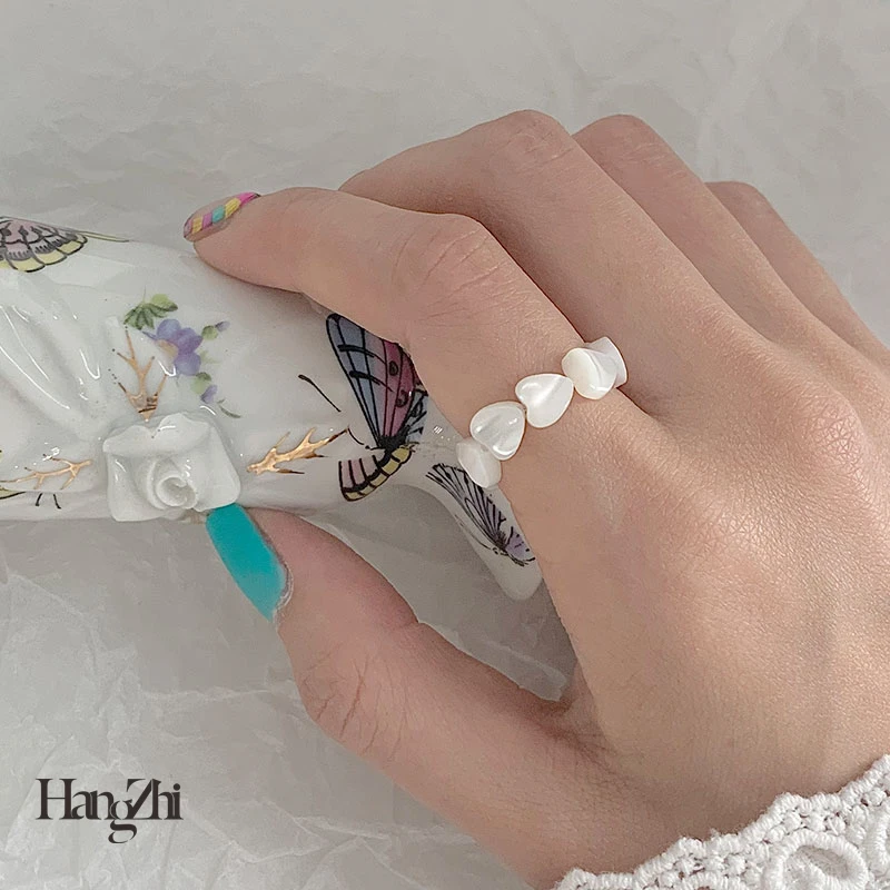 Новинка 2020 простое регулируемое геометрическое круглое кольцо HangZhi ручной