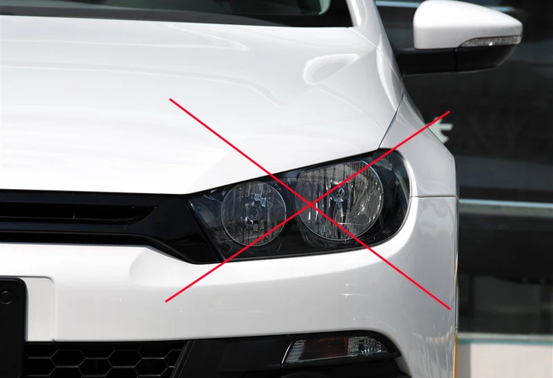 Для Volkswagen VW Scirocco 2008-2013 ксеноновая фара отличное Ультра яркое освещение COB комплект светодиодов «глаза ангела» halo кольца