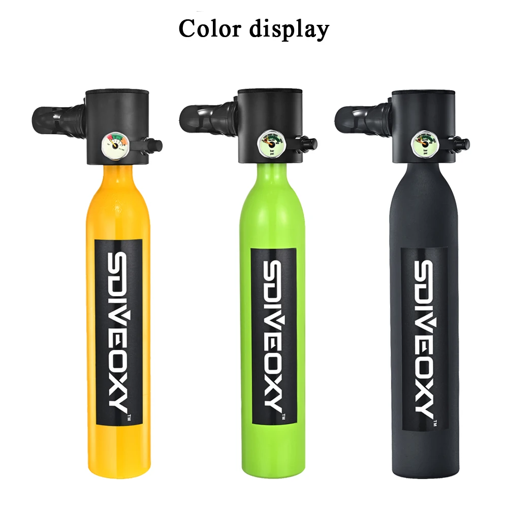 

SDIVEOXY Mini scuba diving equipment mini oxygen tank diving oxygen tank underwater breathing apparatus snorkeling equipment