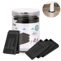 35pcs plastic shims furniture pads levelers strong durable diy rubber feet shim for furniture table chair cabinet leg