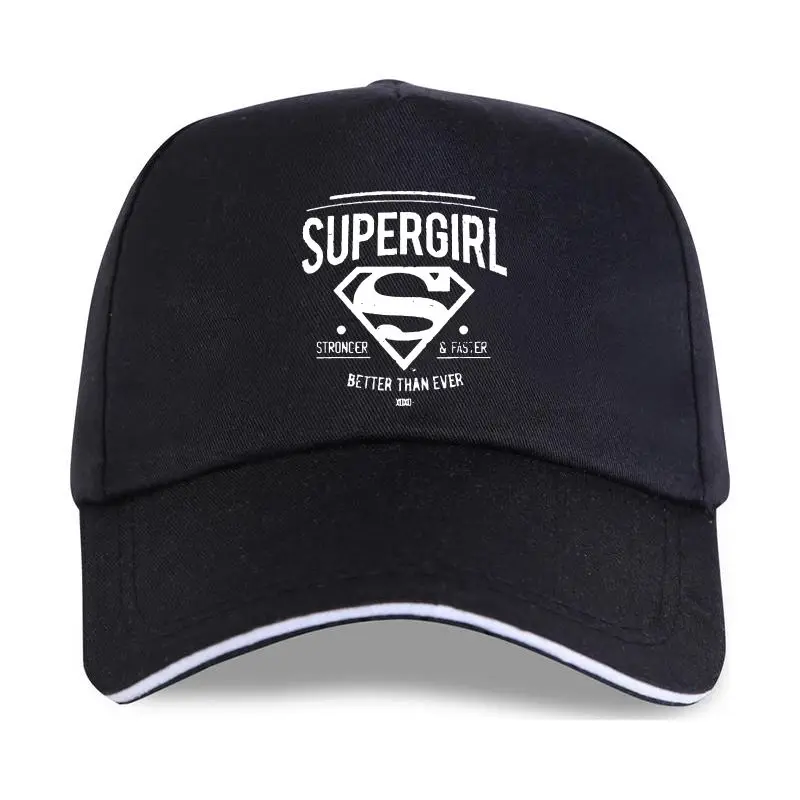 

New Officially Licensed Supergirl - Strong Faster Womens Baseball cap S-XXL Sizes