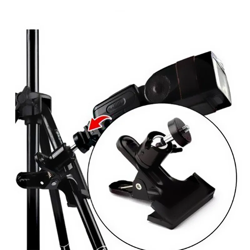 Подставка держатель для фона зажим с шаровой головкой универсальный