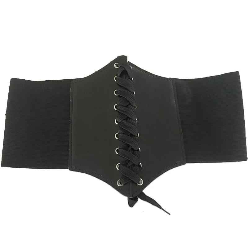 Пояс для коррекции фигуры Женский пояс из искусственной кожи с пропускной