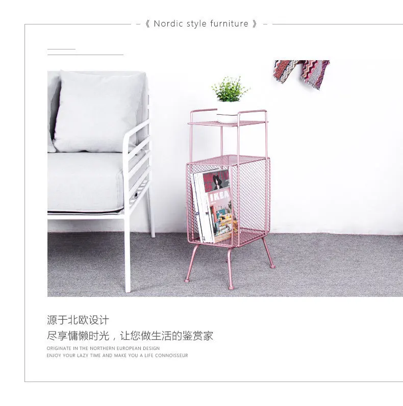 JOYLOVE Скандинавская напольная стойка для хранения журналов креативная гостиной