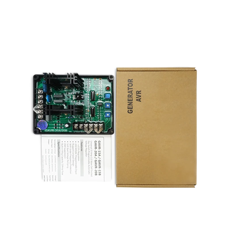 Автоматический регулятор напряжения GAVR 20A AVR используемый для бесщеточного