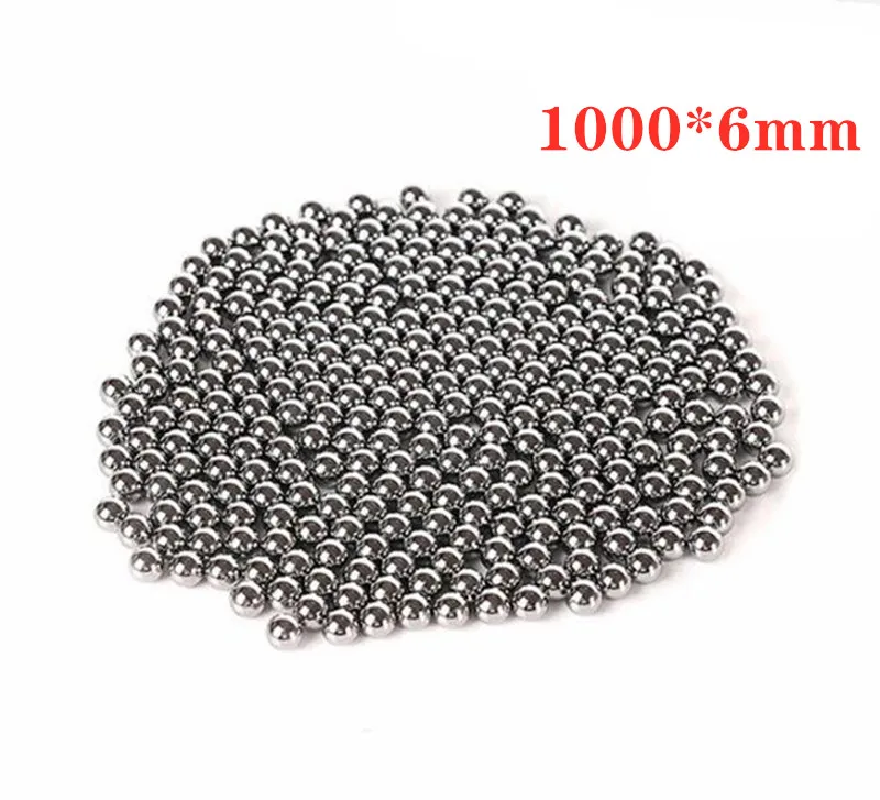 

1000pcs 6mm Steel Balls Slingshot Hunting Shooting Slingshot High-carbon Catapult Slingshot Hitting Ammo Steel Ball Yernea