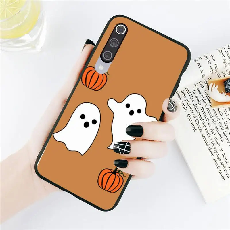 

cute ghost spooky Phone Case For Xiaomi Redmi 4x 5 plus 6A 7 7A 8 mi8 8lite 9 note 4 5 7 8 pro