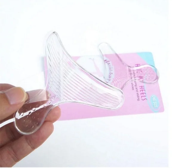 Силиконовая гелевая наклейка пятки Мягкая Т-образная подушка для обуви