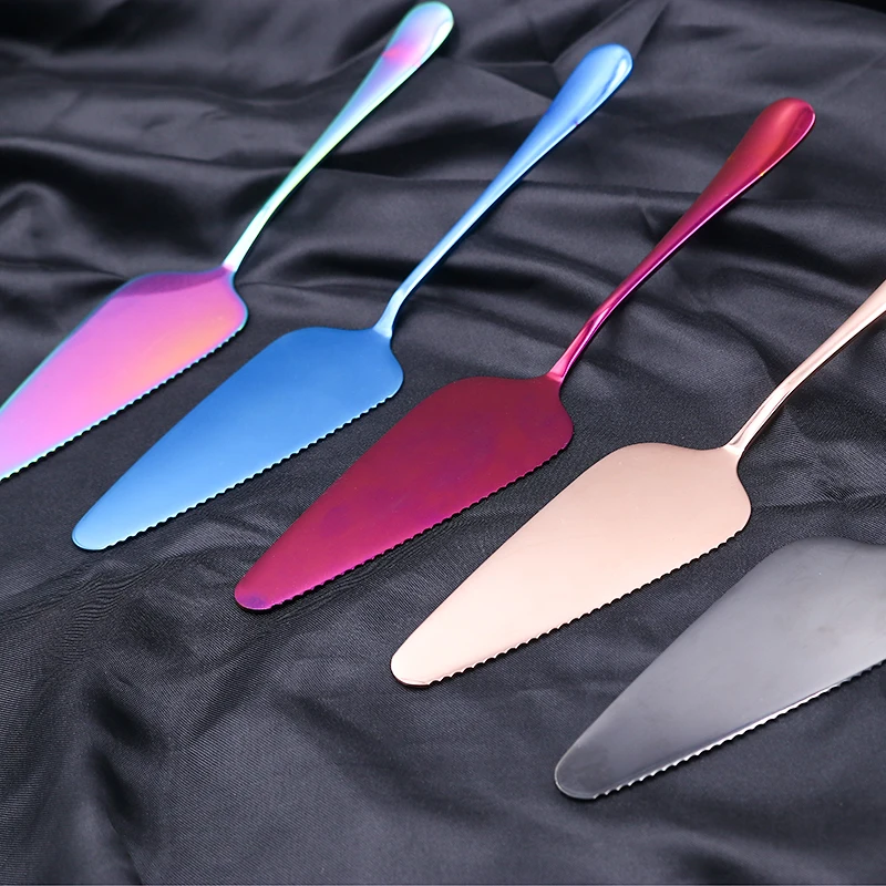 

1Pc Stainless Steel Cake Shovel Knife Pie Pizza Cheese Server Cake Divider Knives Baking Tools