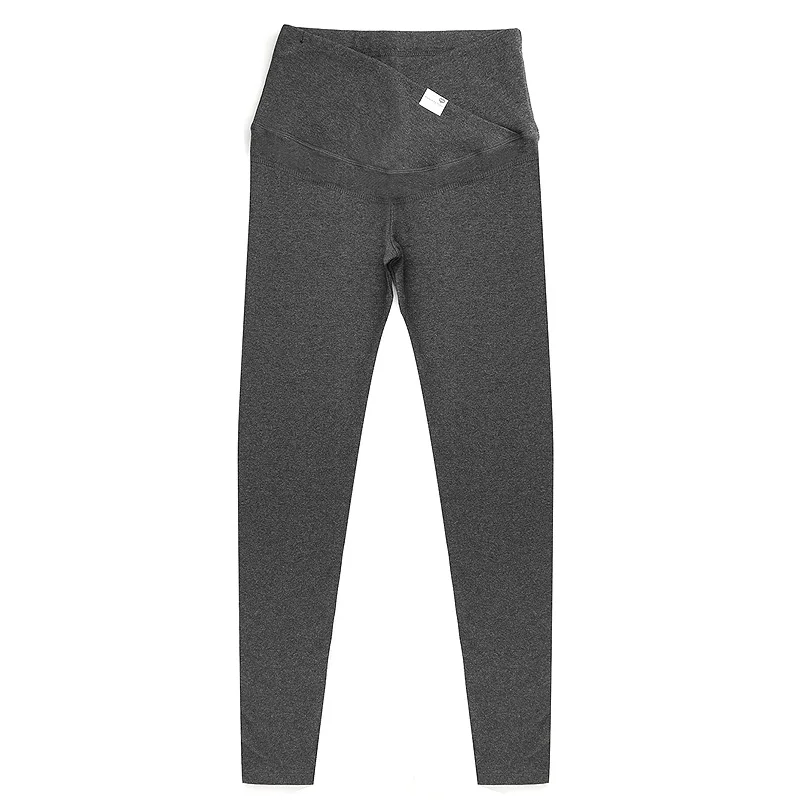 

Womens Across V Low Waist Belly Cotton Maternity Legging Spring Casual Skinny Pants Clothes for Pregnant Women Autumn Pregnancy