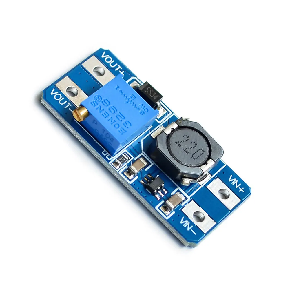 

2v~24v Input Voltage DC Step Up Module Shown Above Adjustable Converter