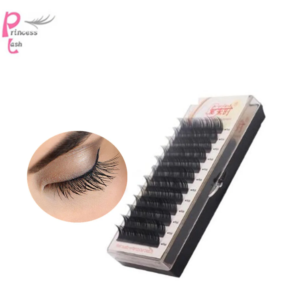 Натуральные Поддельные ресницы для профессионалов Индивидуальные ручной работы