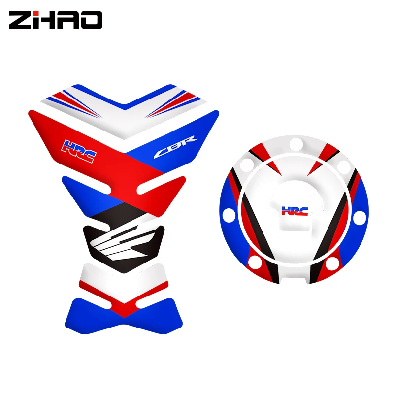 

3D Motorcycle Decal For Honda CBR RVF VFR CBR 250 400 500 600 1000 1100 CBR 1000 RR Gas Oil Fuel Tank Pad Protector Car Sticker