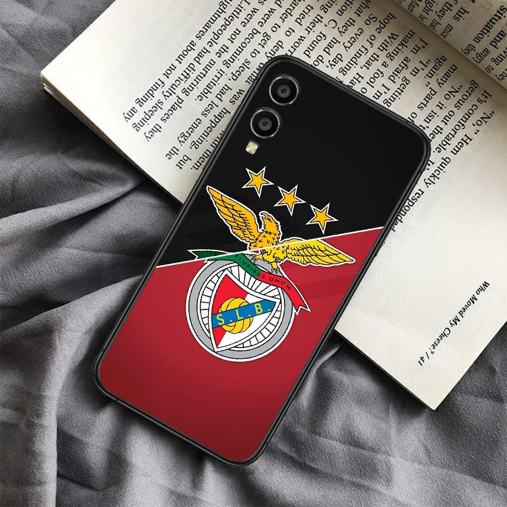 

Portugal Benfica soccer Phone Case For Huawei Honor 6A 7A 7C 8 8A 8X 9 9X 10 10i 20 Lite Pro Play black Back Silicone Bumper