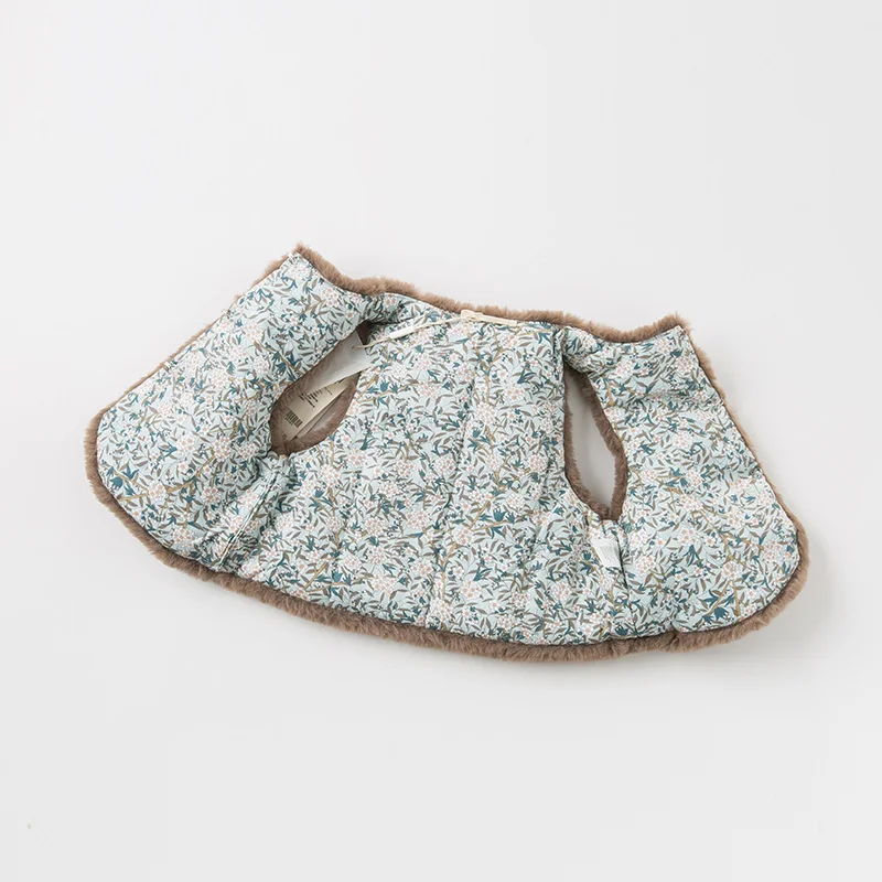 DBJ11573 dave bella/осеннее Детское пальто для девочек с милой аппликацией и буквенным