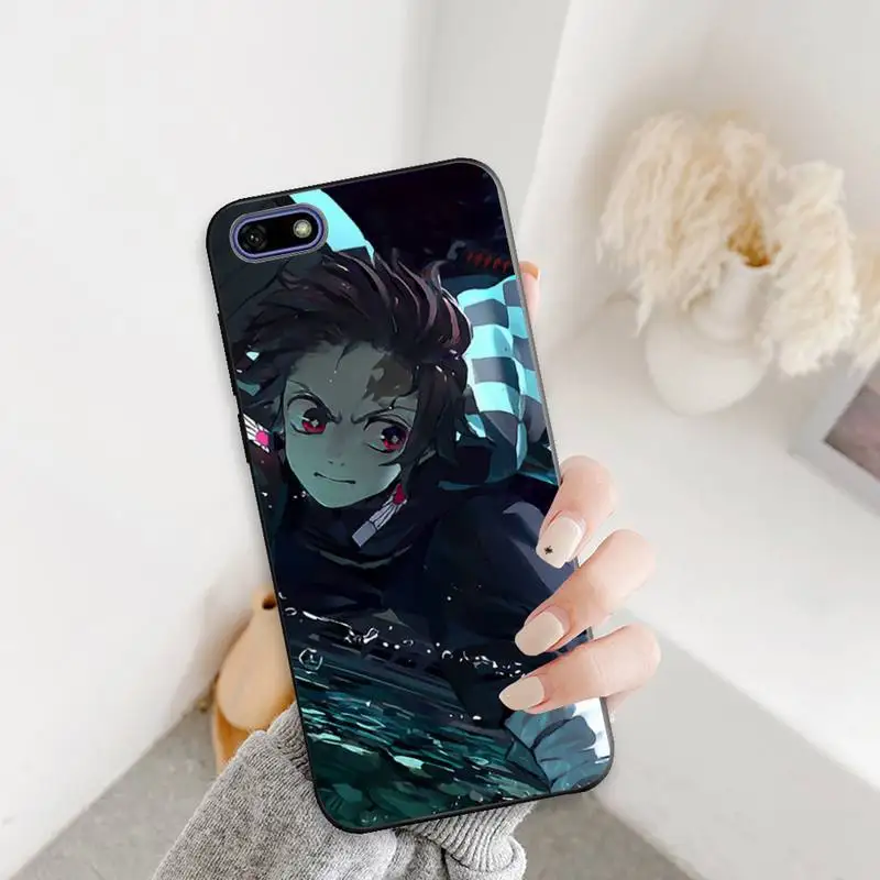 

Cartoon Japan Anime Demon Slayer Phone Case For Redmi K 7 8 9 X A Pro Note 4X 5A 6 7 8 Fundas Cover