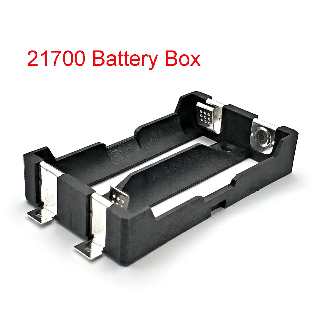 2S 21700 держатель батареи SMD батарейный отсек ящик для хранения 1S 3S постоянного тока