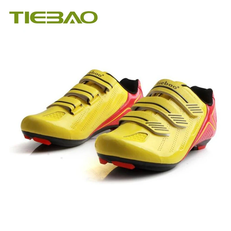 

Tiebao Road Bike Shoes Men Women Self-locking Breathable Cycling Sneakers Sapatilha Ciclismo Bicycle Riding Shoes Wear-resistant