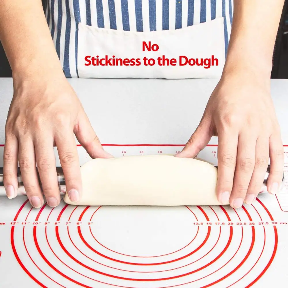 Антипригарный силиконовый коврик для выпечки термостойкие столовые приборы