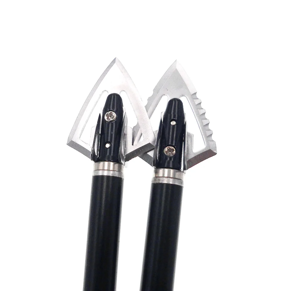 6 шт. наконечники для стрельбы из лука с зубчатыми краями лезвий | Спорт и