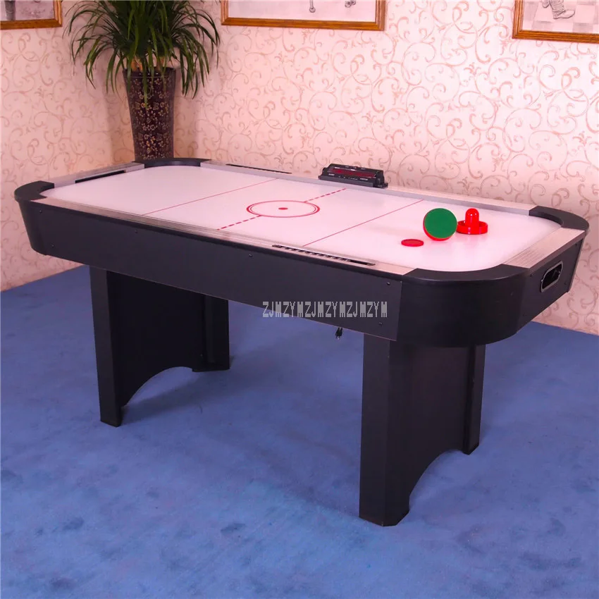 

6 Feet Air Hockey Table Indoor Competition Sport Game Play Equipment With Score Indicator 4Pcs Pucks 4PCS Pusher Grip WH6001