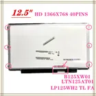 Матрица ЖК 12,5 дюйма LTN125AT01 B125XW01 V.0 LP125WH2 (TL)(B1) для Lenovo 27 K29, тонкая светодиодная ЖК-панель LP125WH2 TLB1 1366*768