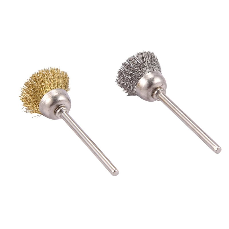 36Pcs Brass Steel Wire Brush Polishing Wheels Full Kit For Dremel Rotary Tools | Инструменты