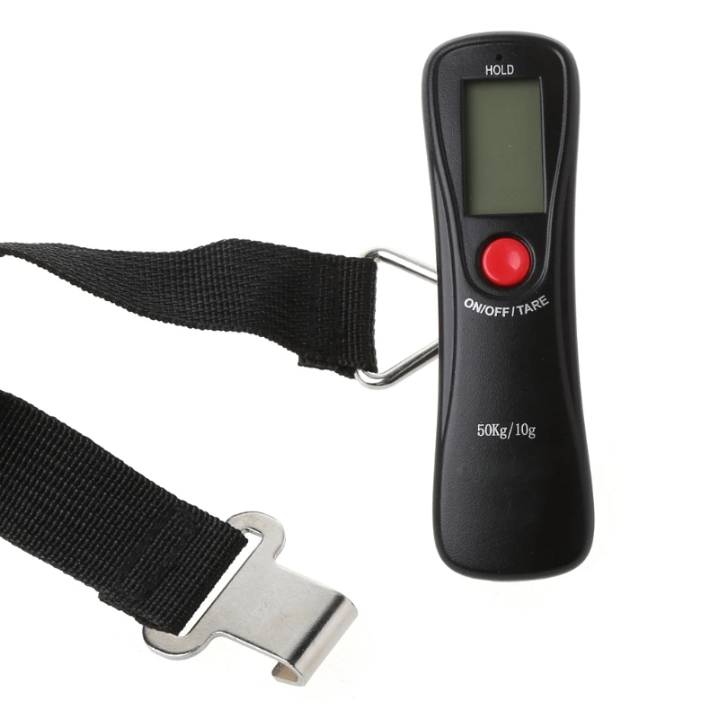 Портативные электронные весы для багажа с цифровым ЖК дисплеем 50 кг/10 г|Весы| |