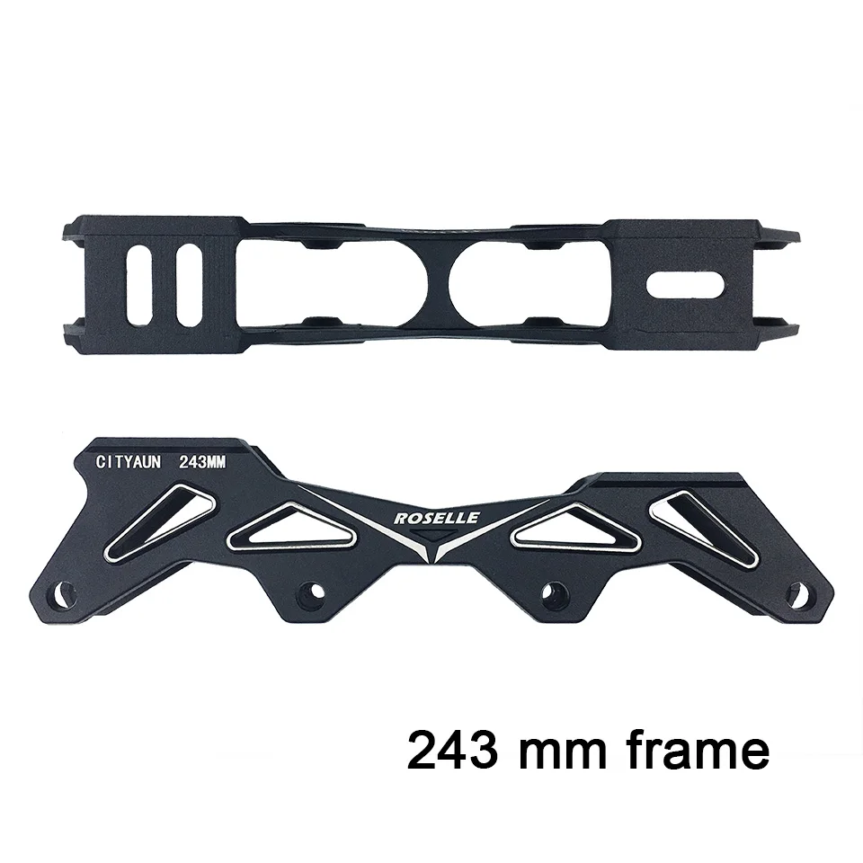 243 mm frame JK розл 231 243 мм роликовые коньки кресло-качалка рамка для скольжение слалом роликовые коньки база 150 165 180 расстояние установки рамка DJ19 - Цвет: 243 mm frame