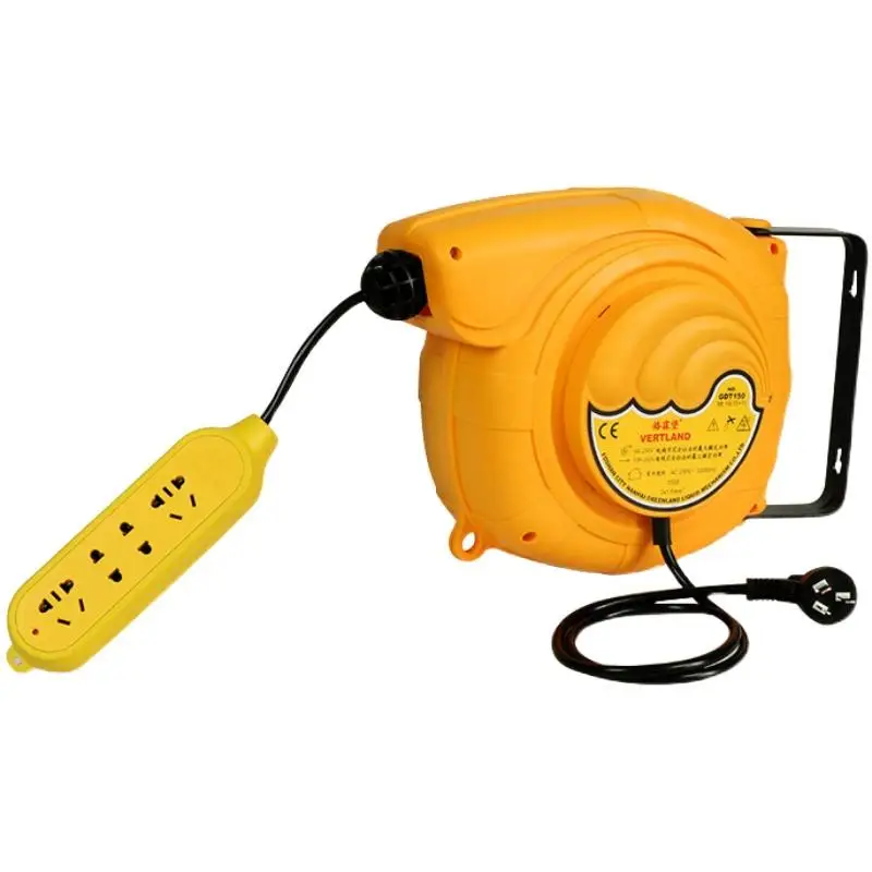 

Автоматическая телескопическая кабельная катушка GDT-150 соответствует национальному стандарту, высококачественный прочный провод с защитой от падения 180, качели 750-2000 Вт